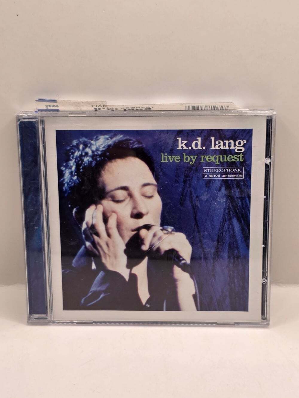 k.d. lang - live by request CD 2001 Live Pop Adult Alternative Warner Bros.